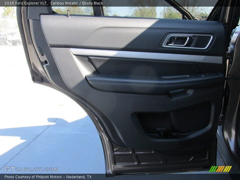 Caribou Metallic / Ebony Black 2016 Ford Explorer XLT