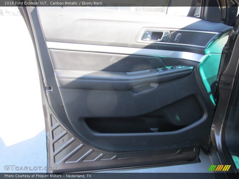 Caribou Metallic / Ebony Black 2016 Ford Explorer XLT