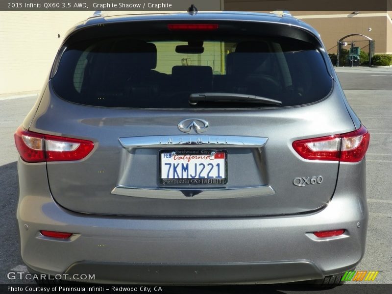 Graphite Shadow / Graphite 2015 Infiniti QX60 3.5 AWD