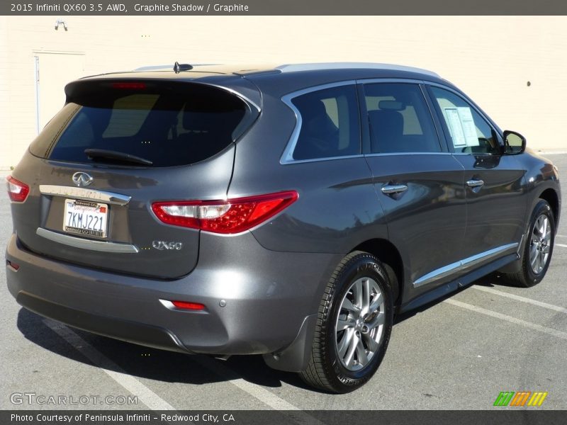 Graphite Shadow / Graphite 2015 Infiniti QX60 3.5 AWD