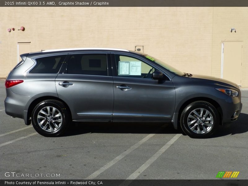 Graphite Shadow / Graphite 2015 Infiniti QX60 3.5 AWD