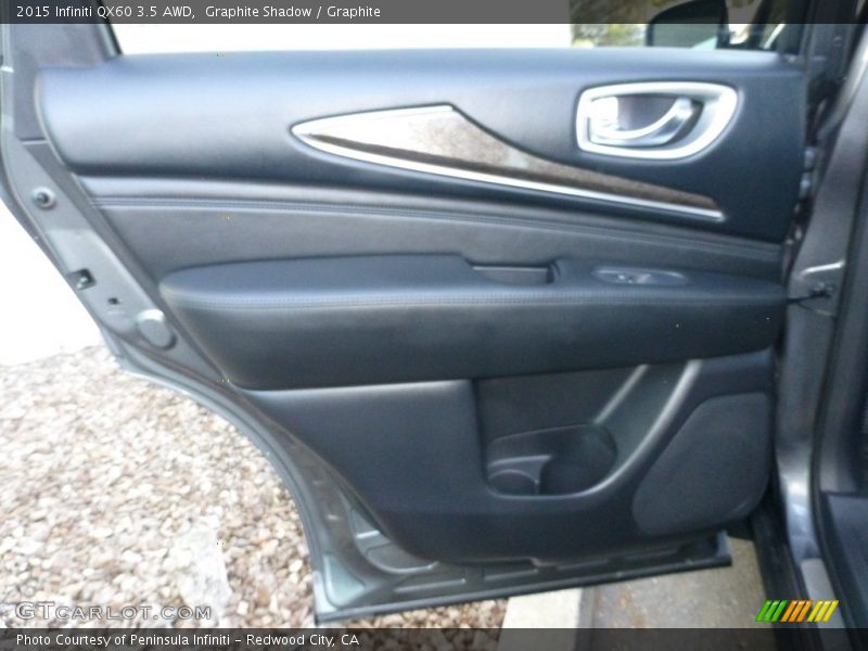Graphite Shadow / Graphite 2015 Infiniti QX60 3.5 AWD