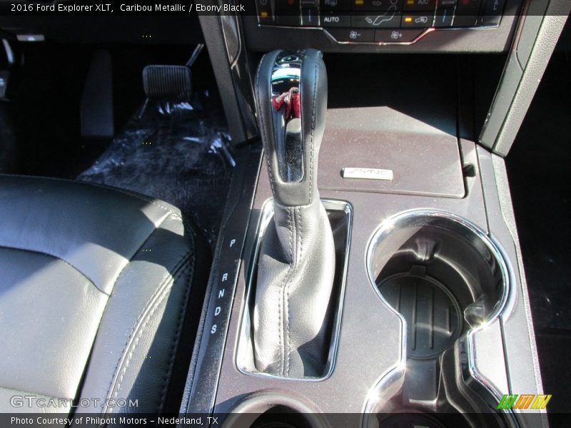 Caribou Metallic / Ebony Black 2016 Ford Explorer XLT