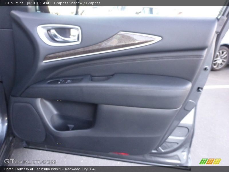 Graphite Shadow / Graphite 2015 Infiniti QX60 3.5 AWD