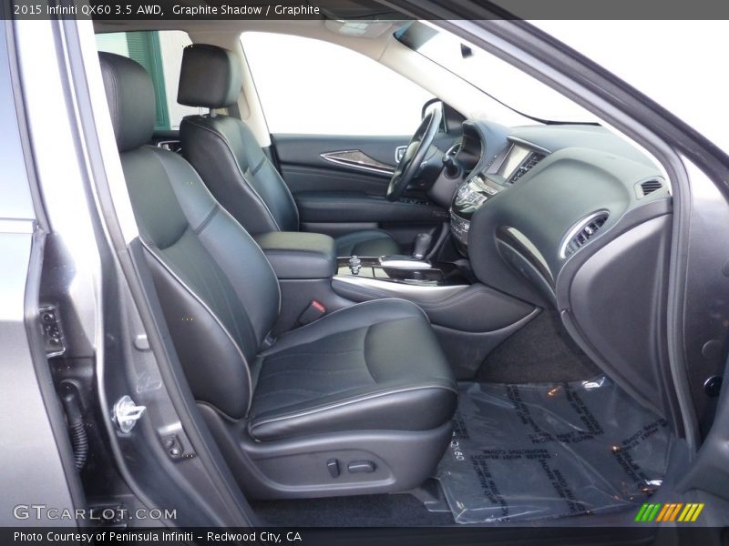 Graphite Shadow / Graphite 2015 Infiniti QX60 3.5 AWD