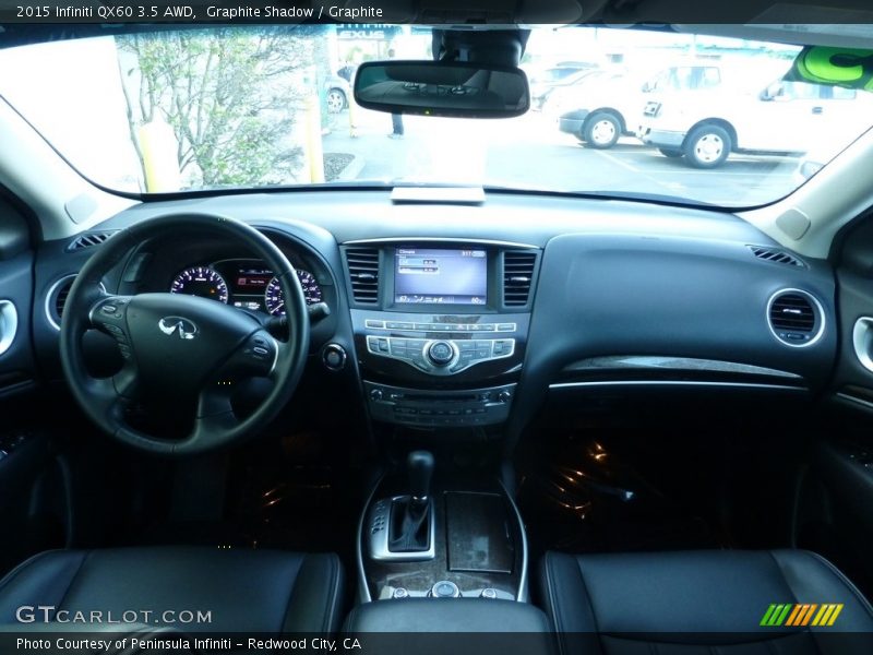 Graphite Shadow / Graphite 2015 Infiniti QX60 3.5 AWD