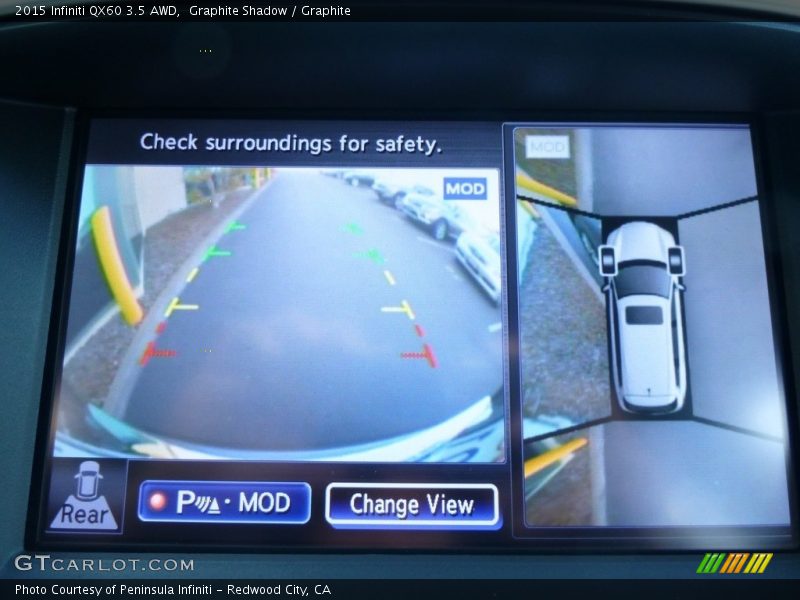 Graphite Shadow / Graphite 2015 Infiniti QX60 3.5 AWD