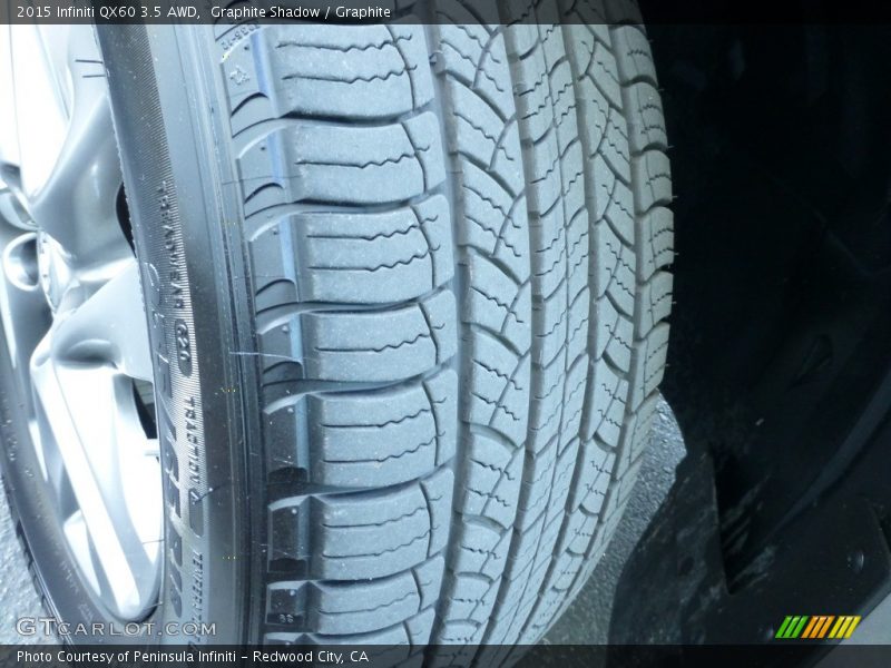 Graphite Shadow / Graphite 2015 Infiniti QX60 3.5 AWD
