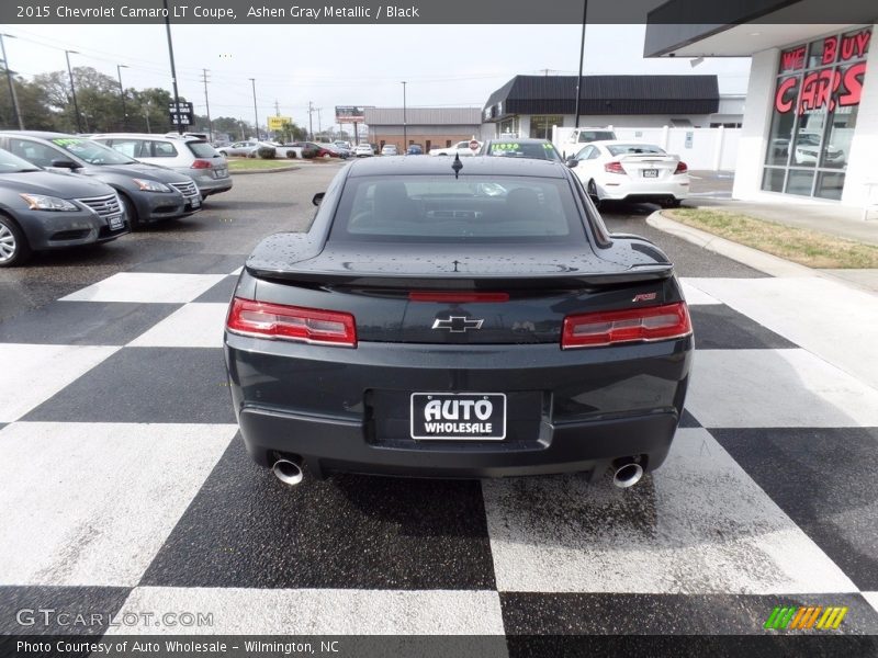 Ashen Gray Metallic / Black 2015 Chevrolet Camaro LT Coupe