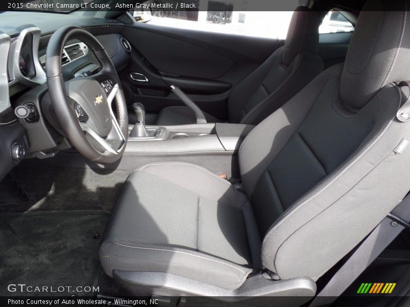 Ashen Gray Metallic / Black 2015 Chevrolet Camaro LT Coupe