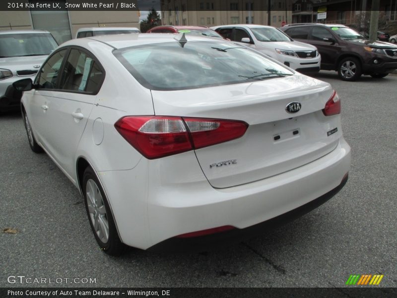Snow White Pearl / Black 2014 Kia Forte LX