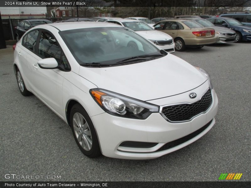 Snow White Pearl / Black 2014 Kia Forte LX