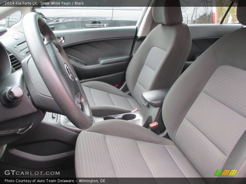 Snow White Pearl / Black 2014 Kia Forte LX