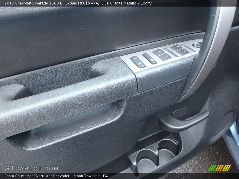 Blue Granite Metallic / Ebony 2013 Chevrolet Silverado 1500 LT Extended Cab 4x4