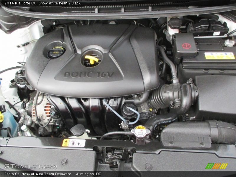 Snow White Pearl / Black 2014 Kia Forte LX