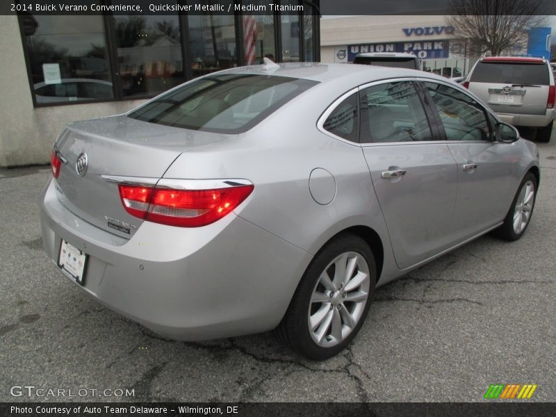 Quicksilver Metallic / Medium Titanium 2014 Buick Verano Convenience