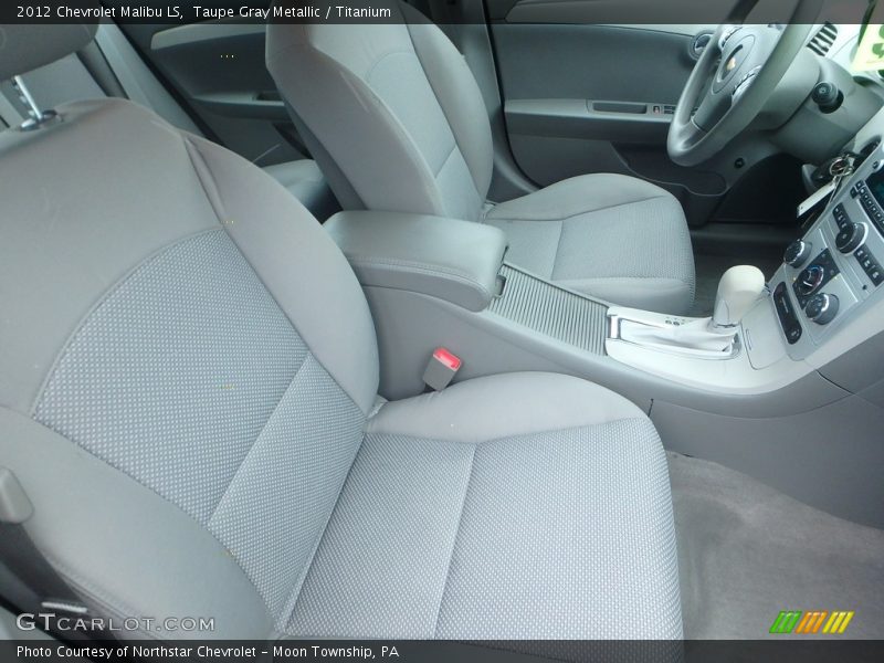 Taupe Gray Metallic / Titanium 2012 Chevrolet Malibu LS