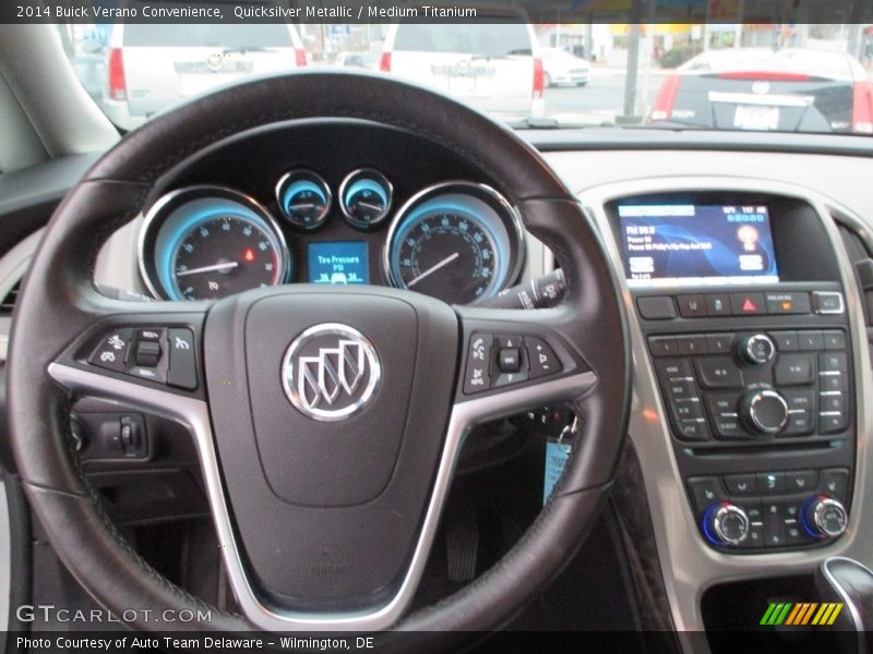 Quicksilver Metallic / Medium Titanium 2014 Buick Verano Convenience