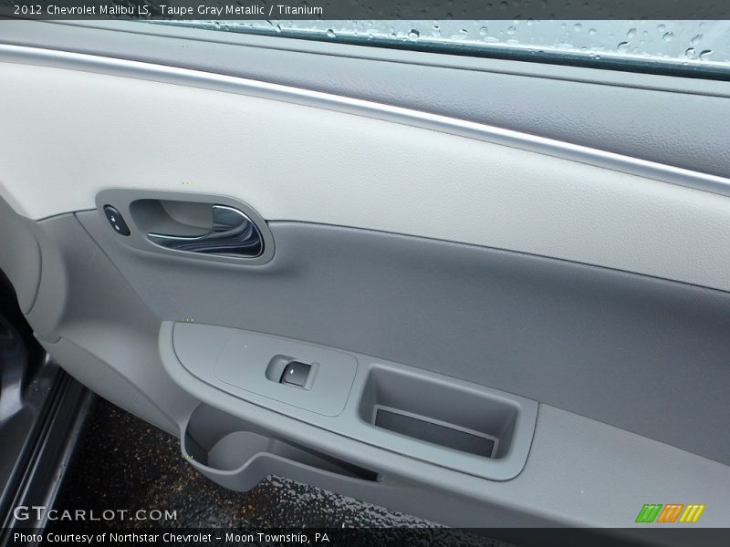 Taupe Gray Metallic / Titanium 2012 Chevrolet Malibu LS