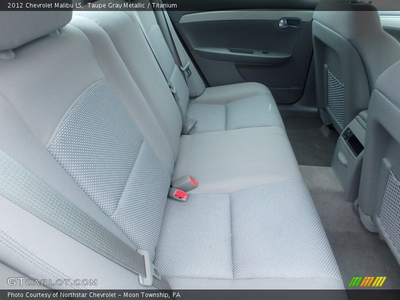 Taupe Gray Metallic / Titanium 2012 Chevrolet Malibu LS