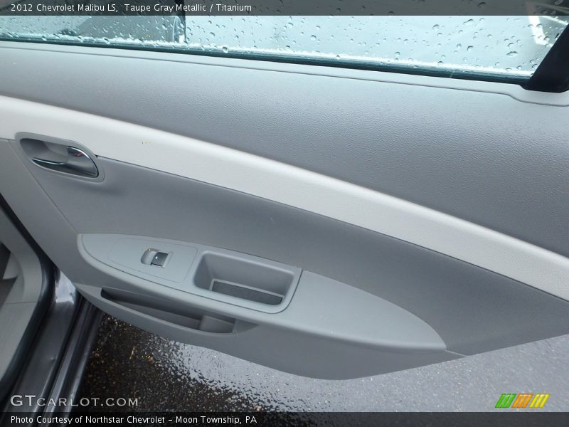 Taupe Gray Metallic / Titanium 2012 Chevrolet Malibu LS
