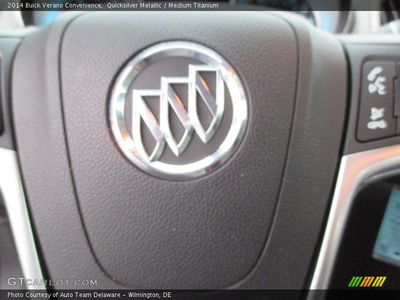 Quicksilver Metallic / Medium Titanium 2014 Buick Verano Convenience