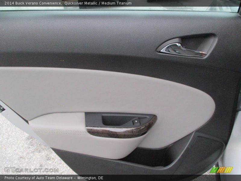 Quicksilver Metallic / Medium Titanium 2014 Buick Verano Convenience
