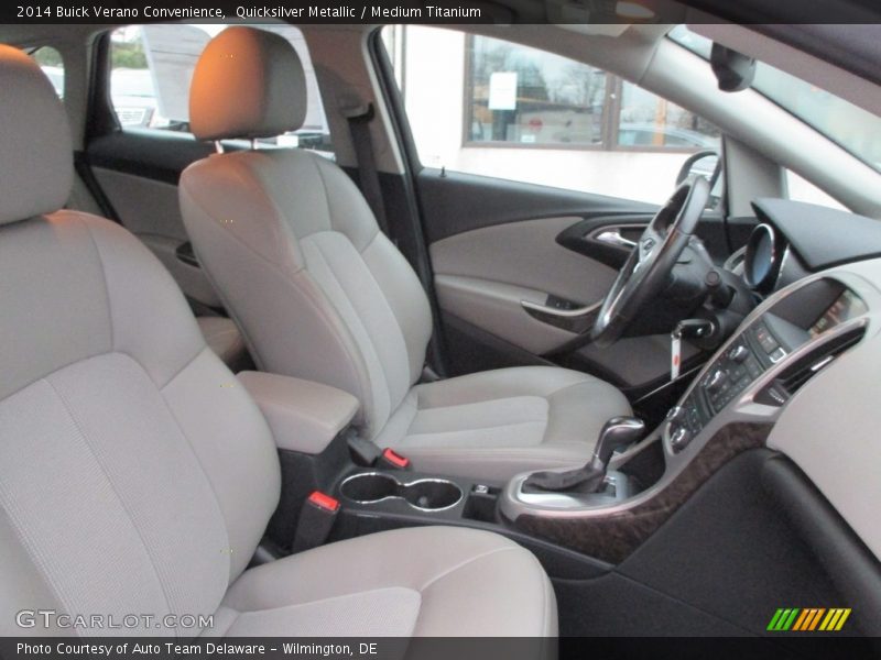 Quicksilver Metallic / Medium Titanium 2014 Buick Verano Convenience