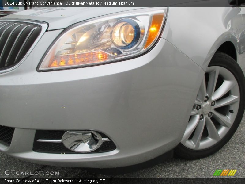 Quicksilver Metallic / Medium Titanium 2014 Buick Verano Convenience
