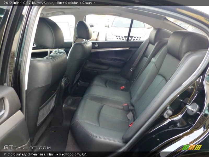 Black Obsidian / Graphite 2012 Infiniti G 37 Journey Sedan