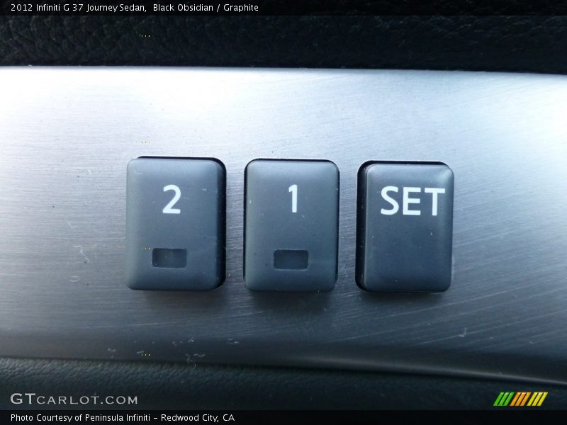 Black Obsidian / Graphite 2012 Infiniti G 37 Journey Sedan