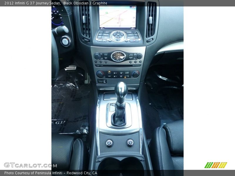 Black Obsidian / Graphite 2012 Infiniti G 37 Journey Sedan