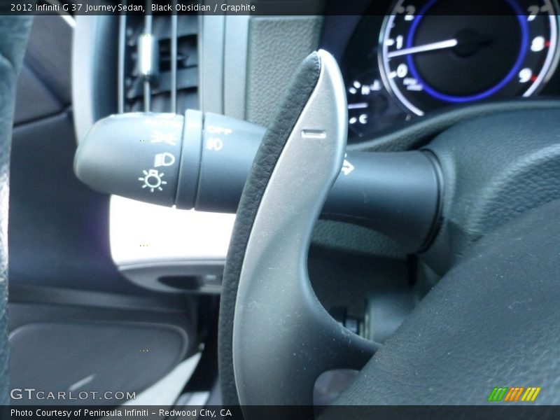 Black Obsidian / Graphite 2012 Infiniti G 37 Journey Sedan