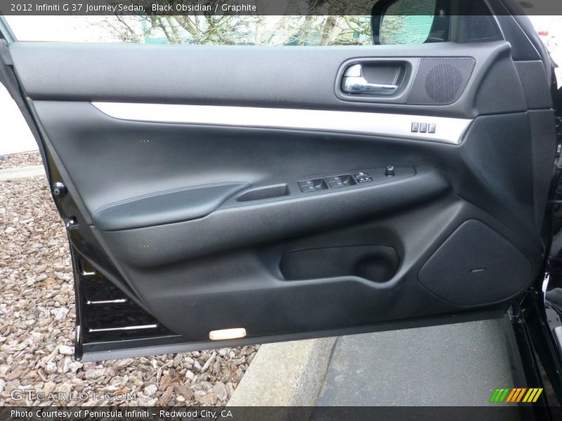 Black Obsidian / Graphite 2012 Infiniti G 37 Journey Sedan
