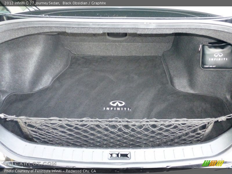 Black Obsidian / Graphite 2012 Infiniti G 37 Journey Sedan