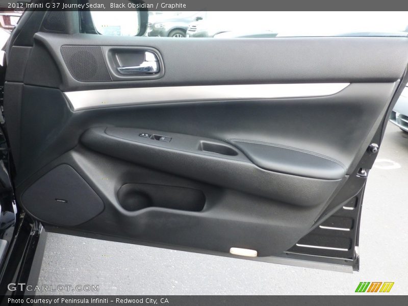 Black Obsidian / Graphite 2012 Infiniti G 37 Journey Sedan