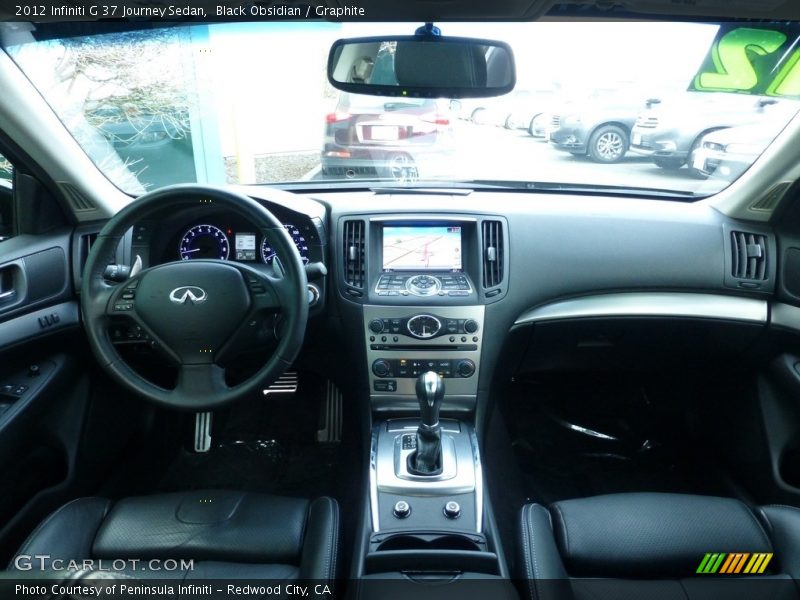 Black Obsidian / Graphite 2012 Infiniti G 37 Journey Sedan