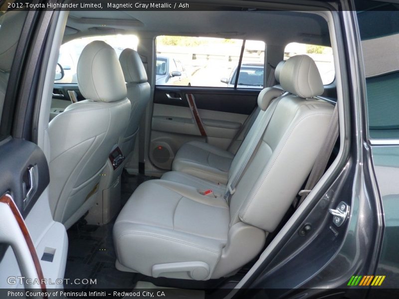 Magnetic Gray Metallic / Ash 2012 Toyota Highlander Limited