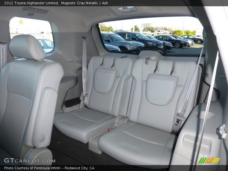 Magnetic Gray Metallic / Ash 2012 Toyota Highlander Limited