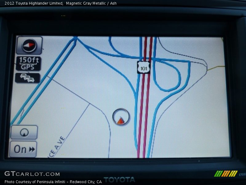 Magnetic Gray Metallic / Ash 2012 Toyota Highlander Limited