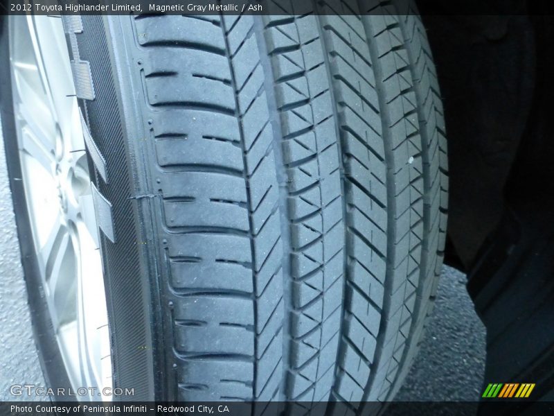 Magnetic Gray Metallic / Ash 2012 Toyota Highlander Limited