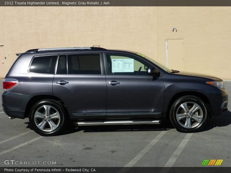 Magnetic Gray Metallic / Ash 2012 Toyota Highlander Limited