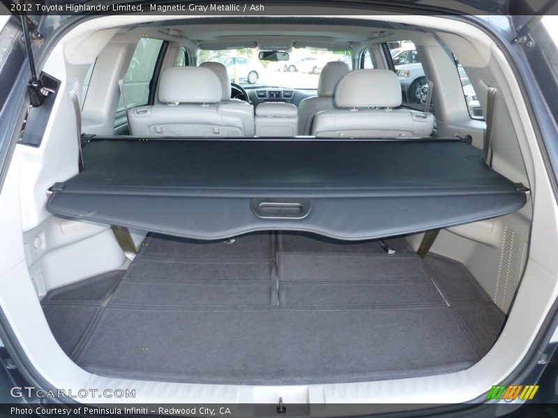 Magnetic Gray Metallic / Ash 2012 Toyota Highlander Limited