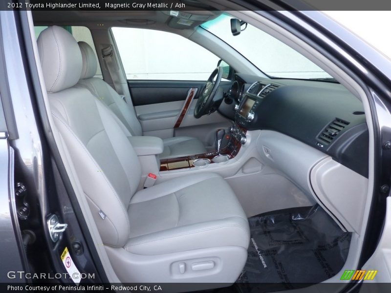 Magnetic Gray Metallic / Ash 2012 Toyota Highlander Limited