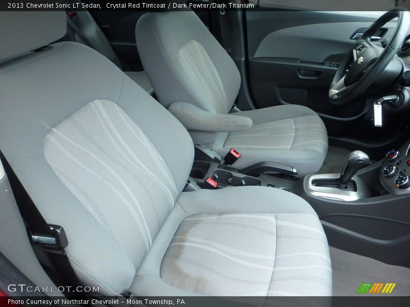 Crystal Red Tintcoat / Dark Pewter/Dark Titanium 2013 Chevrolet Sonic LT Sedan