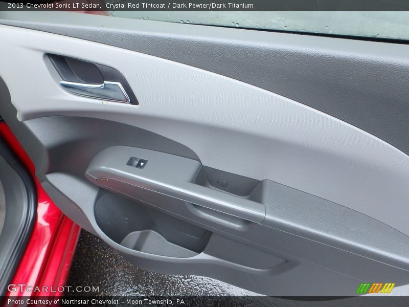 Crystal Red Tintcoat / Dark Pewter/Dark Titanium 2013 Chevrolet Sonic LT Sedan