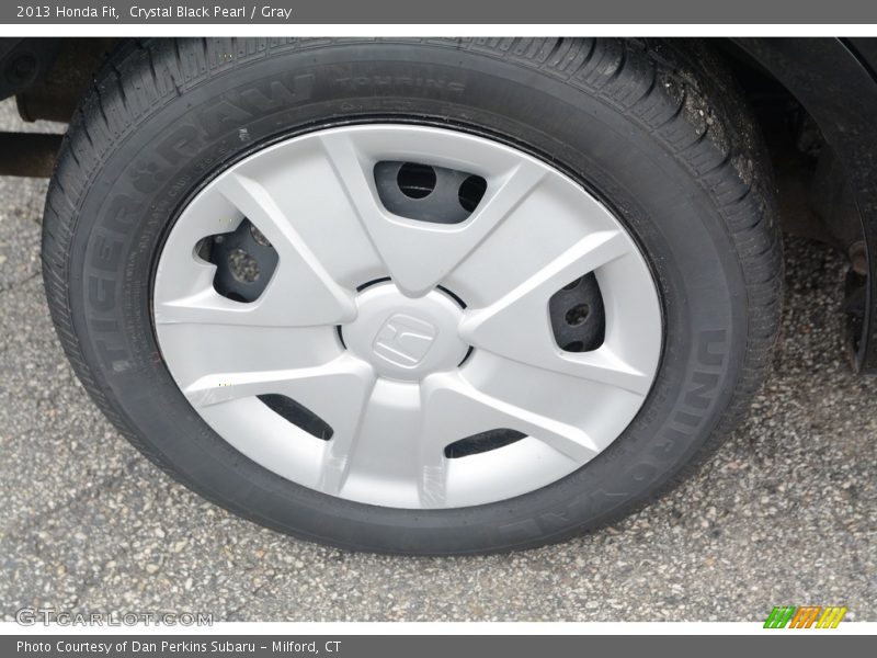 Crystal Black Pearl / Gray 2013 Honda Fit