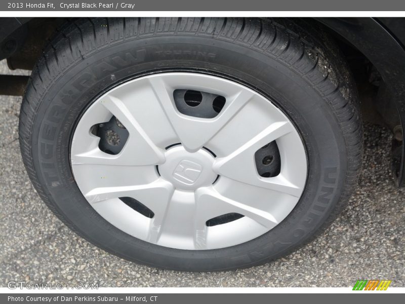 Crystal Black Pearl / Gray 2013 Honda Fit