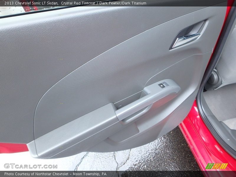 Crystal Red Tintcoat / Dark Pewter/Dark Titanium 2013 Chevrolet Sonic LT Sedan