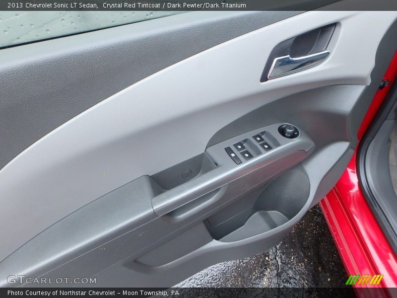 Crystal Red Tintcoat / Dark Pewter/Dark Titanium 2013 Chevrolet Sonic LT Sedan